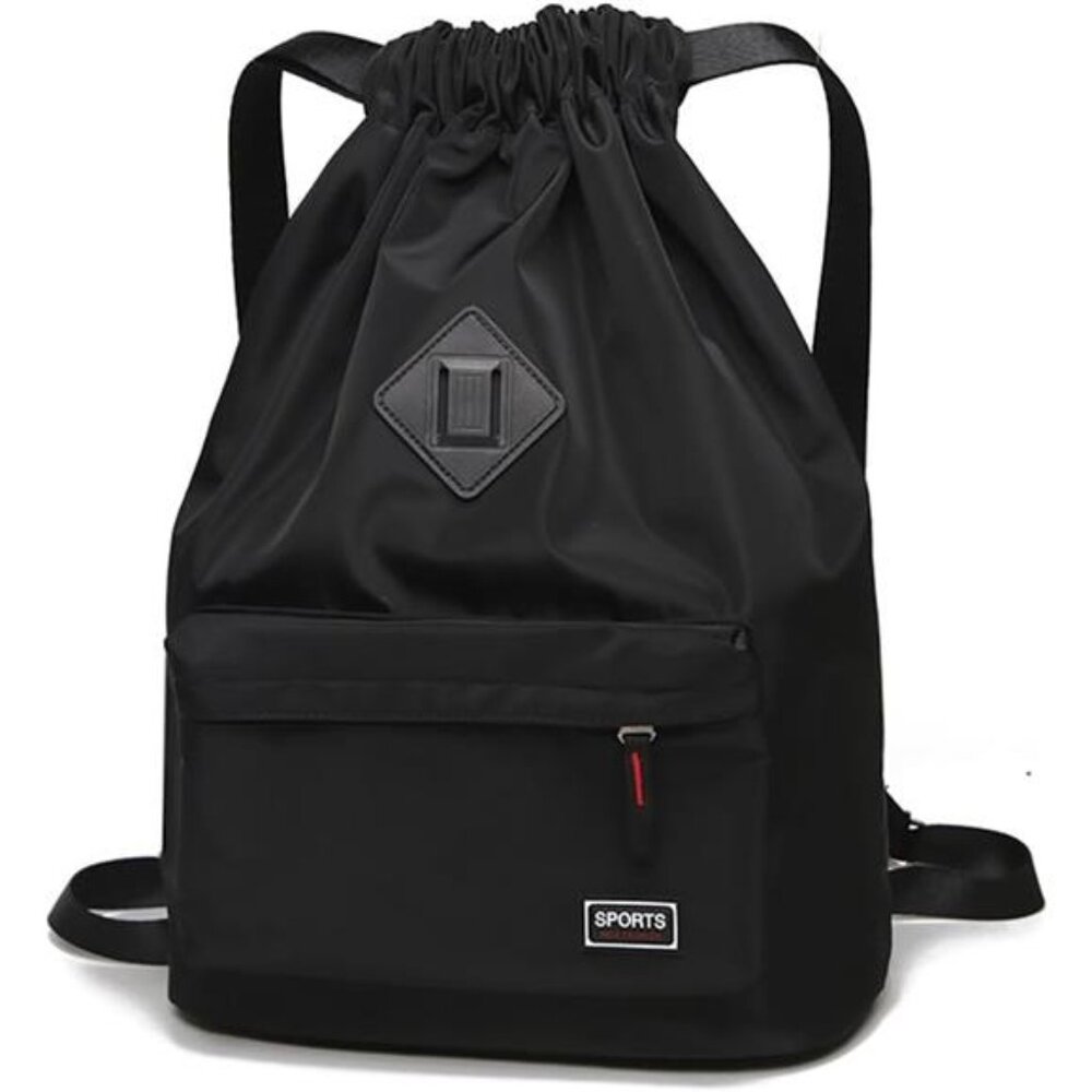 Waterproof Drawstring Sport Bag Lightweight Sackpack Backpack for Men and Women